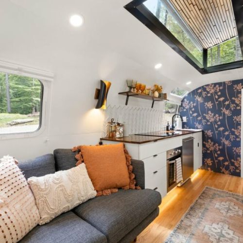 Beautifully renovated airstream. You might want to go ahead and extend your stay by a day or two.